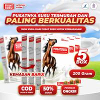 Gambar Pusat Susu Susu Kolostrum Kuda – Nutrisi Alami dari Perahan Awal 200 Gram 5 Box dari Pusat Susu Indonesia undefined 1 Tokopedia
