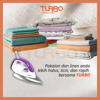 Gambar Turbo Dry Iron / Setrika Kering EHL3038 EHL 3038 - Clean Purple dari Turbo Home Appliances undefined 2 Tokopedia
