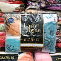 Gambar Selimut Lady Rose Bulu Halus Lembut Ukuran 160x200 cm Kualitas Premium - Lainnya/Random dari niagarastore undefined 2 Tokopedia