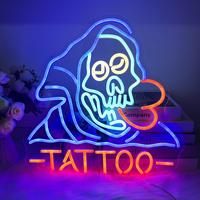 Gambar Tattoo Neon Sign Wall Decor Custom Name Tattoo Parlor Neon Lights Bar Gaming Room Club Led Art Neon Personalized Gifts dari ZERAT putrajayya TERRBAERRRU undefined 3 Tokopedia