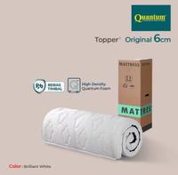 Gambar Quantum mattress topper 180x200 ORIGINAL pelapis kasur tebal in box dari Furni Store Home Living undefined 1 Tokopedia