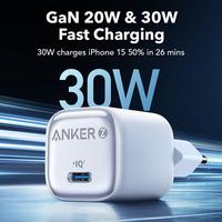 Gambar Anker Zolo Adaptor USB C Port 20W 30W Power IQ 3.0 Fast Charging with USB Type Cable - A2699 A2698 A8060 B2699 - Black 20W dari ST-Toms.co undefined 3 Tokopedia