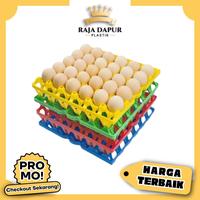 Gambar TATAKAN TELOR - Tray Telor Plastik / Egg Tray / Tempat Telor Ayam / Tempat Telor Bebek / Tatakan Telur Murah - RDP dari Raja Dapur Plastik undefined 1 Tokopedia