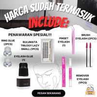 Gambar PAKET BULU MATA 8in1 Trilogy Anime Lazy 3 Baris Dan 1 SET LENGKAP Perlengkapan Eyelash 8in1 SIAP PAKAI - PAKET EYELASH EXTENSION MILAI MLEN DIARY MURAH! ERTIKA EYELASH - Trilogy Small 8in1 (11mm) dari Serba Ada Shop 98 undefined 2 Tokopedia