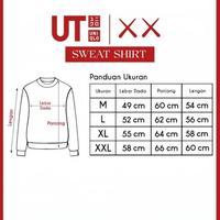 Gambar Sweater Crewneck Uniqlo X KAWS | Sweatshirt Pria Wanita 02 White - XL dari ZeenyZtyle undefined 5 Tokopedia