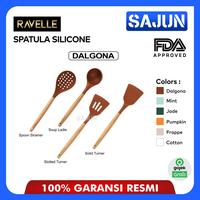 Gambar RAVELLE Silicone Spatula Sutil Solid Turner - Pumpkin dari Sajun Electronic undefined 1 Tokopedia