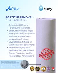 Gambar PAKET 25PCS Saringan/spun/refill/isi ulang/sedimen/sediment/cartridge water filter/filter air PP EUBY 10 inch - MIX dari Tokonya Neesn undefined 5 Tokopedia