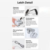 Gambar AQUA CMP105R 14Kpa UV Anti Dust Mite Vacuum Cleaner Kasur Sofa Penyedot Debu 400W UV Anti Tungau dengan Gelas Debu Ganda dari sapopoe undefined 2 Tokopedia