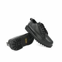 Gambar Rexwing - Sepatu Docmart Formal Pria Full Hitam Sepatu Pantofel Cowok Keren 38-43 Shoes Kerja docmart kanvas Kasual - Hitam, 38 dari RexwingOfficial undefined 3 Tokopedia