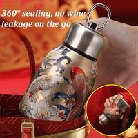 Gambar 300ml Mini Tumbler Termos Air Panas Botol Minum Stainless Steel Vaccum Bottles Portable - A dari HuangGoods undefined 5 Tokopedia