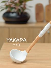 Gambar X&W Alat Masak Sutil Silicone Tahan Panas Gaggang Kayu double silicone Y-203 Peralatan Kitchenware - SOLID SPOON dari X&W undefined 4 Tokopedia