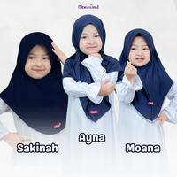 Gambar Shamira  - Bergo Instan Anak Hijab Perempuan 4-10 Tahun Bahan Jersey Terbaru Jilbab Kids Daily Sekolah Wanita Kekinian Kerudung Muslim Polos Full Variasi Warna Krudung Sakinah Ayna Moana Anak Syari - BLACK, SAKINAH dari mexshamall undefined 3 Tokopedia