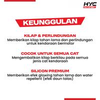 Gambar HAFEZ BUNDLING 2 RESTORER Pengkilap dan Penghitam Body Motor Kendaraan Semprot 400ml dari HYC Motofest undefined 4 Tokopedia