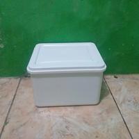Gambar Ember box boks toples pot bekas es krim ice cream 8 liter hidroponik - putih polos, 8liter kotak dari Adinndaaa Zulfatunn5 undefined 2 Tokopedia