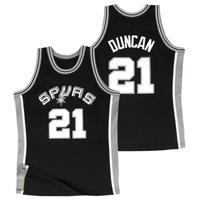 Gambar JERSEY BAJU BASKET CLASSIC SAN ANTONIO SPURS 21 TIM DUNCAN HITAM - S dari halloffamecoid undefined 1 Tokopedia