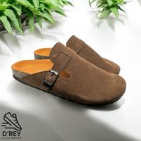 Gambar D’REY Sandal Slide Boston Birkenstok Coklat Selop Unisex - 38 dari DREY FOOTWEAR undefined 3 Tokopedia