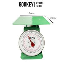 Gambar RH-QE Timbangan Manual Jarum 10kg - 30kg Electronic Spring Dial Scale Timbangan Duduk Meja Analog Tatakan Datar Rata Mangkok Hijau 10 kg 20kg 30 kg Buah Sayur Daging Kitchen Scale dari Godkey71 undefined 3 Tokopedia