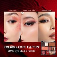 Gambar OMG Oh My Glam Eye Studio Palette 8.5 Gr dari citracosmetic makassar undefined 4 Tokopedia