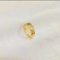 Gambar Set Perhiasan Permata Satu Rombe Gold Super Elegan Fhasion Aksesoris cincin gelang serut dan kalung 1 - 6 dari Zyan J Store undefined 5 Tokopedia