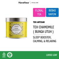 Gambar Haveltea Pure Chamomile Tea – Teh Bunga Kamomil Murni Camomile Tea Teh Insomnia Flower Tea Loose Leaf 7,5g - BUY4GET2 LL dari HAVELTEA undefined 2 Tokopedia