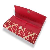 Gambar Pariradja Dompet Wanita Kulit Pari Lipat 3 Motif Batik Parang Merah Natural | Dompet Kulit Ikan Pari dari Pariradja Stingray Leather undefined 3 Tokopedia