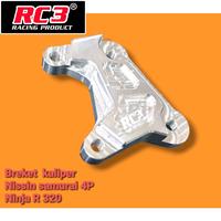 Gambar Breket Bracket Dudukan Pegangan Caliper Kaliper Pala Babi Depan RC3 Ninja 150 RR R SS ZX150 KRR KR 150 280 300 320 mm Nissin 4P Samurai - RR 320/R 300 dari RC3 RACING undefined 3 Tokopedia