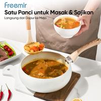 Gambar [AF] freemir Panci Gemoy Wok Pan Diameter 20 Cm Kapasitas 2,8 Liter Cekung Dalam Anti Lengket Bebas Racun Multifungsi Kitchenware dari freemir Indonesia Store undefined 3 Tokopedia