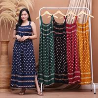 Gambar Amara - Long Dress Yukensi Jumbo Ld 135 Rayon Premium Baju Daster Wanita Bali Model Terbaru Kekinian - Hijau dari Amara Daster undefined 1 Tokopedia