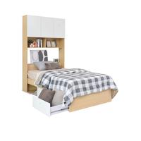 Gambar Informa 120X200 cm Axel Set Kamar Tidur - Putih Bedroom Set Furniture Kamar Tidur Set Tempat Tidur Minimalis dari Zahrannn Awa08 undefined 3 Tokopedia