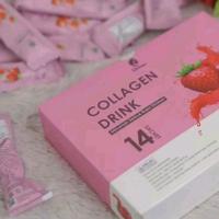Gambar 169.000 Quensi Colagen Drink minuman serbuk rasa stroberi isi 14 sachet Mencerahkan - pink dari @aflaha Store Afgalaxy undefined 2 Tokopedia