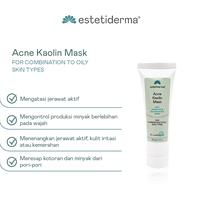 Gambar Estetiderma Acne Kaolin Mask – Clay Mask untuk kulit berminyak jerawat - Acne Kaolin Mask dari Estetiderma undefined 3 Tokopedia