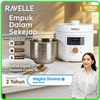 Gambar PRESTO DIGITAL SERBAGUNA RAVELLE Kapasitas 3 Liter - 6 Liter (12 Fungsi Memasak) - PRESTO 3 LTR dari TOKO JAWA ELECTRIK undefined 1 Tokopedia