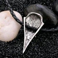 Gambar Kalung Tengkorak Kepala Burung / Native Indian Eagle Skull Chain Necklace / Kalung Tengkorak Elang / Kalung Burung Gagak / Trending Halloween Pendant With Men Viking Skull Crow Necklace / Kalung Viking Nordic / Kalung Rantai Pria Wanita Gaul Keren Silver dari Shine Glamour undefined 3 Tokopedia