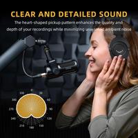 Gambar Fifine Tank1 / Tank 1 Mic XLR Dynamic Cardioid Podcast Studio Mixer Audio Interface dari ST-Toms.co undefined 5 Tokopedia