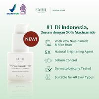Gambar [2pcs] Fabil Bundle Clean & Bright 20% Niacinamide + Rice Booster Serum and Facial Foam - Set Pembersih Muka Dan Serum Agar Kulit Bersih Sehat Tidak Terasa Ketarik Serta Membuat Bercahaya Glowing Memudarkan Noda Meratakan Warna dari Fabil Natural undefined 4 Tokopedia