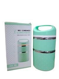 Gambar LUNCH BOX SUSUN POLOS | TEMPAT MAKAN MURAH - WARMER SUSUN 1 BIRU dari Jo3 Hosanna Shop undefined 3 Tokopedia