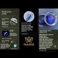 Gambar NARO Frame Kacamata Sanzhabe Pria Ganteng dengan Lensa Antiradiasi Photocromic dan Bluecromic Eyewear Frame Diamond blueray kaca mata photocromic minus oval Glasses ( BELI 1 GR4TIS 1 ) - BLACKD0FF, Antiradiasi Optik (Normal) dari NARO OPTIK undefined 2 Tokopedia