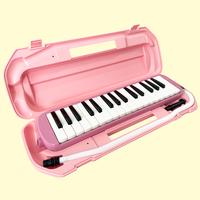 Gambar Pianika / Pianica SUZUKI Melodion MX-32D Blue & Pink (termasuk hardcase, pipa selang, & pipa pendek) Alat Musik Tiup - Blue dari MG Sports Official undefined 5 Tokopedia