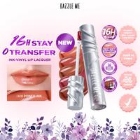 Gambar DAZZLE ME Ink-Vinyl Lip Lacquer Lip Cream Lipstik Glossy Tahan Lama 16 Jam - DZL Vinyl 099 Posh dari madame fany undefined 1 Tokopedia