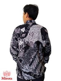 Gambar Hem Batik Surya | Kemeja Batik Katun Surya Lengan Panjang - M dari Mirota Batik Surabaya undefined 3 Tokopedia