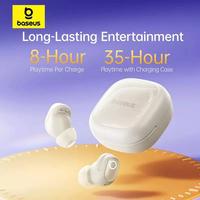 Gambar BASEUS TWS Mini Bass BD1 Bluetooth 5.4 Comfortable Design 35H Playing Time True Wireless Sound Earbuds Headset Earphone Stereo - Hitam dari ghanya undefined 4 Tokopedia