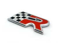 Gambar Chrome Flag R car emblem badge sticker for Leon Cupra ALTEA IBIZA TOLEDO Fender Rear Nameplate dari SHT Official Store undefined 2 Tokopedia