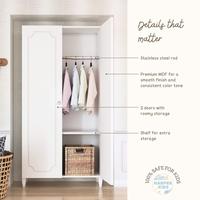 Gambar Harper Kids Montana Wardrobe | Dipan, Ranjang, Ranjang Bayi, Ranjang Anak, Bed Frame, Furniture Anak, Furniture Bayi, Box Bayi, Crib Baby, Study Desk, Wardrobe, Lemari, Study Desk, Meja Belajar) - Sage dari harperkids undefined 3 Tokopedia