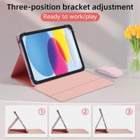 Gambar FORSABEE - Case untuk Infinix XPad 20 2025 / X Pad Tab Tablet 11 Inch 2024 Removable Wireless Bluetooth Blutooth Keyboard Keybord Kibord Papan Ketik Mouse Mos Flip Casing Book Cover Sarung Kesing Flipcase Flipcover Bookcover Universal - Mouse Hitam dari Forsabee undefined 5 Tokopedia