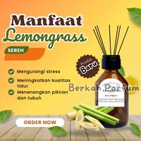 Gambar Reed Diffuser Aromatherapy Pewangi Kamar Tidur Tahan Lama Pengharum Ruangan Ala Hotel Lemongrass dari Berkah Wangi Parfum undefined 3 Tokopedia