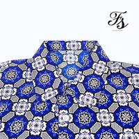 Gambar Fashion Seragam Baju Batik Bunga Matahari Biru Sekolah SMP Lengan Panjang - S dari fajar-store_NEW undefined 4 Tokopedia
