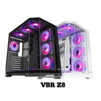 Gambar CASING VBR Z8 USB Type-C DUAL CHAMBER GAMING CASE ATX / M-ATX /ITX - Hitam dari Makassar xtream computer undefined 1 Tokopedia