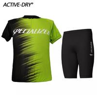 Gambar Jersey Sepeda Dan Celana Sepeda Set Specialized Road Bike Kaos Sepeda Baju Sepeda Gowes Mtb Lengan Pendek Unisex Terlaris - Abu + Short, M dari Chalesh undefined 4 Tokopedia