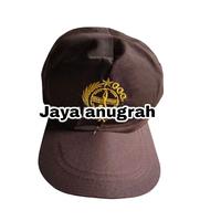 Gambar Setelan Seragam Sekolah Pramuka Penggalang SD Anak Perempuan Baju Pramuka Lengan Panjang Rok Rempel Coklat Panjang Fashion Pakaian - Set Hijab + Topi, 8 tahun dari jaya anugrah1_NEW undefined 5 Tokopedia