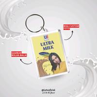 Gambar [VIRAL] Keychain Aesthetic Ultra Milk Gantungan Kunci Foto Custom Insert Paper - Strawberry dari Letusficial undefined 5 Tokopedia